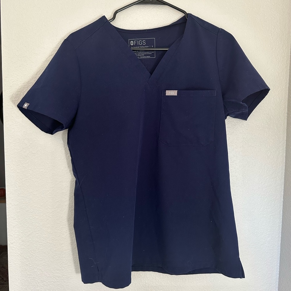 Navy Blue Fig scrubs